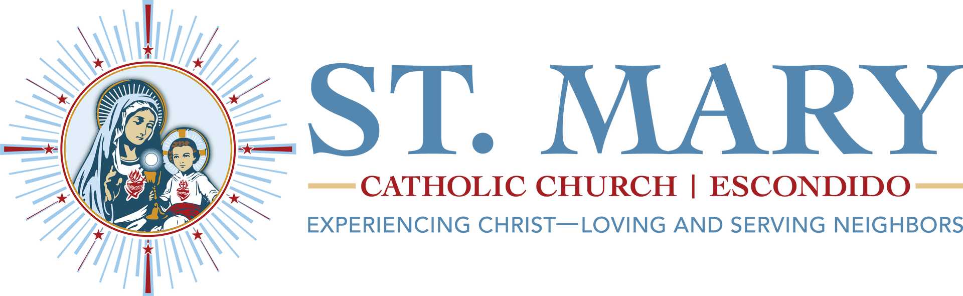 St. Mary Catholic Church Escondido · sitio de la parroquia
